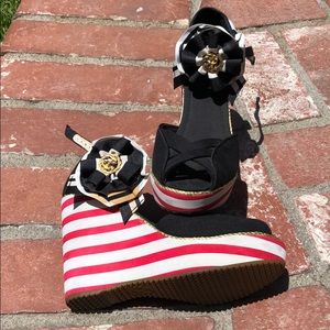 Sailor nautical wedges